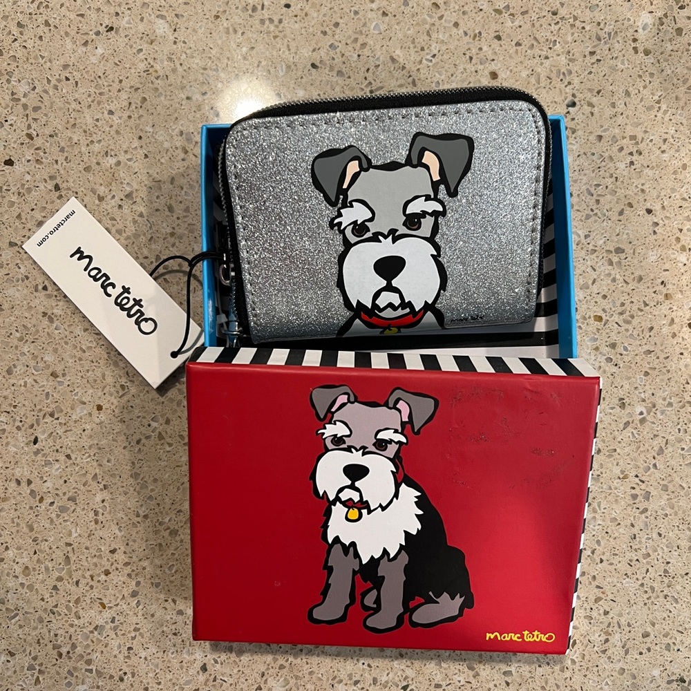 Brand New Marc Tetro Dog wallet
